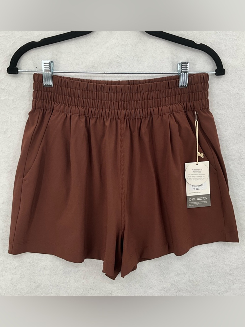 NWT Women's Vuori Villa Shorts Burnt Sienna Small VW3015 - Picture 7 of 13